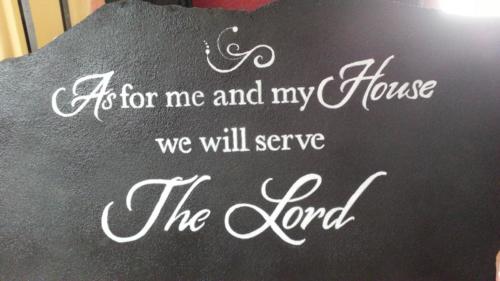 Bible verse on Flagstone