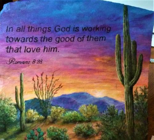 Bible verse on Flagstone